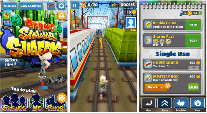 Subway Surfers . Online Games .